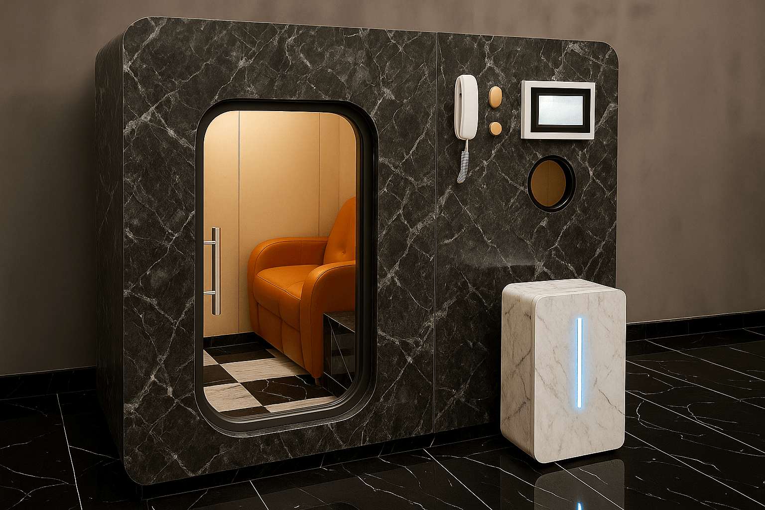 marble hyperbaric chamber